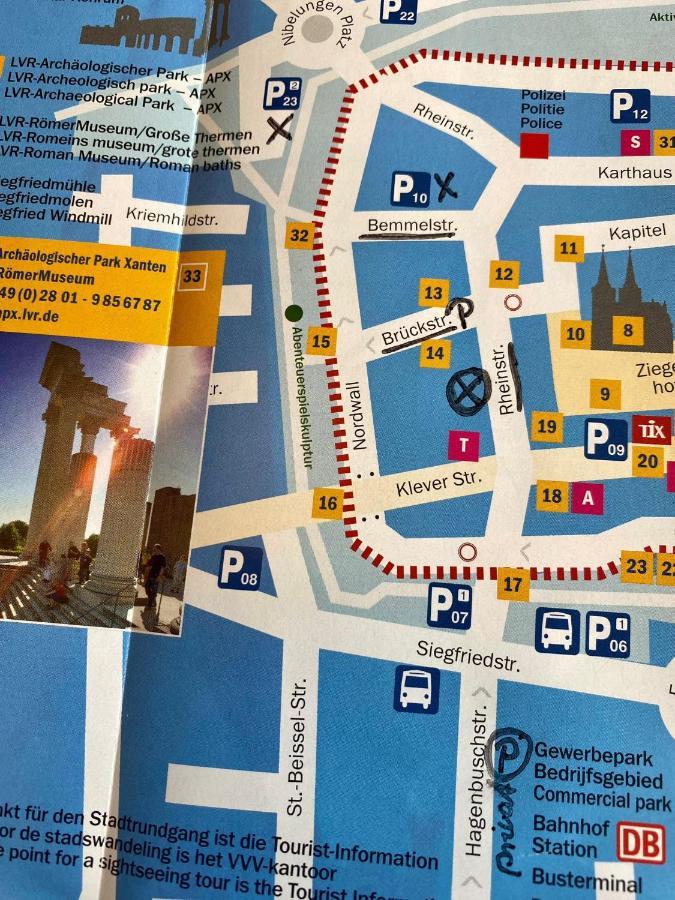 Ferienwohnung Feriendomizil Muehlenblick Xanten Exterior foto